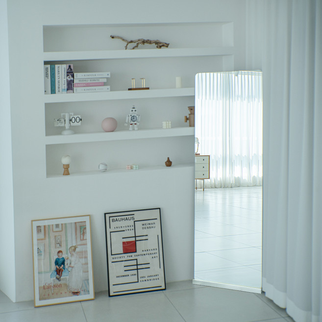 투에스 어썸 스퀘어 전신거울, 실버