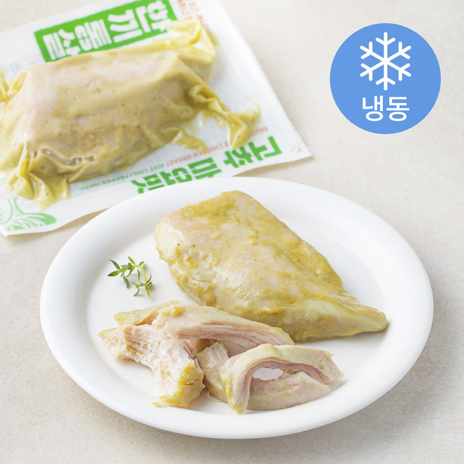 한끼통살 통살 소스 닭가슴살 고추마요맛 (냉동), 100g, 1개입, 5개