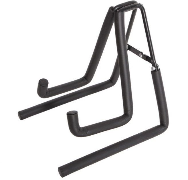 칸타빌 접이식 우쿨렐레 전용 철재 스탠드, 블랙, 1개