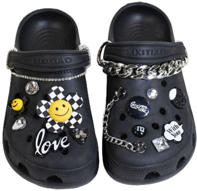 Starium 格紋向日葵寶石復古零件組