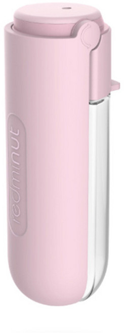 리치독스 반려동물 접이식 휴대용 물병 420ml, 핑크, 1개