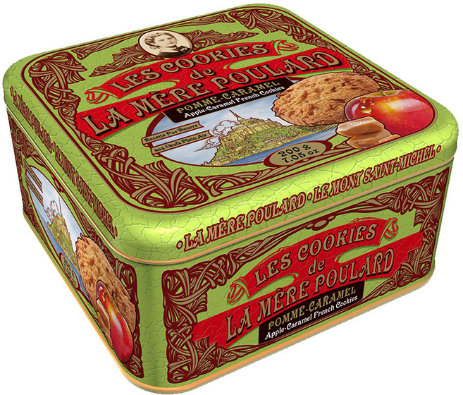 라메르폴라르 애플 카라멜 쿠키 틴, 200g, 1개