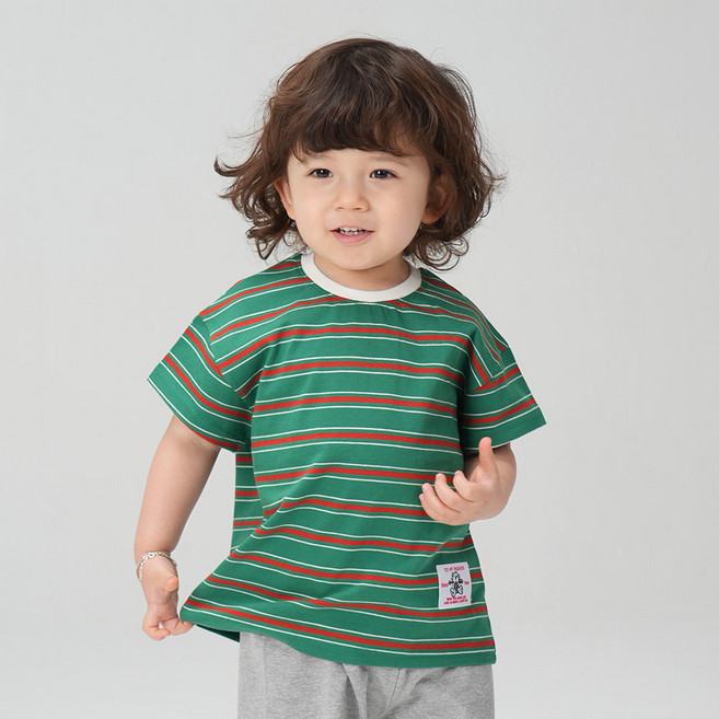 KIDSCOMO 兒童款Niki短袖上下套裝