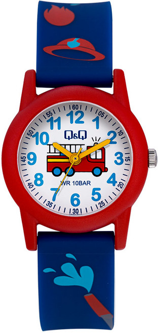 큐앤큐 아동용 아날로그 방수 교육 손목시계