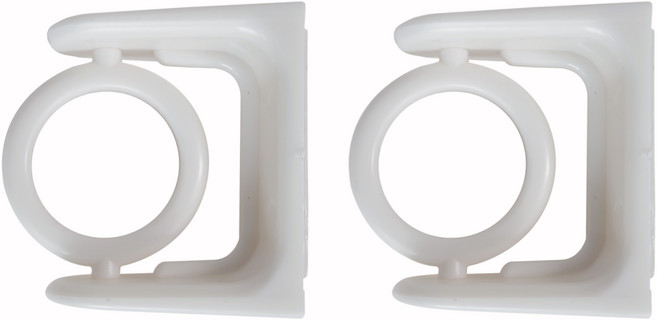 무타공 커튼봉 브라켓 3 x 4.5 x 5 cm, 2개