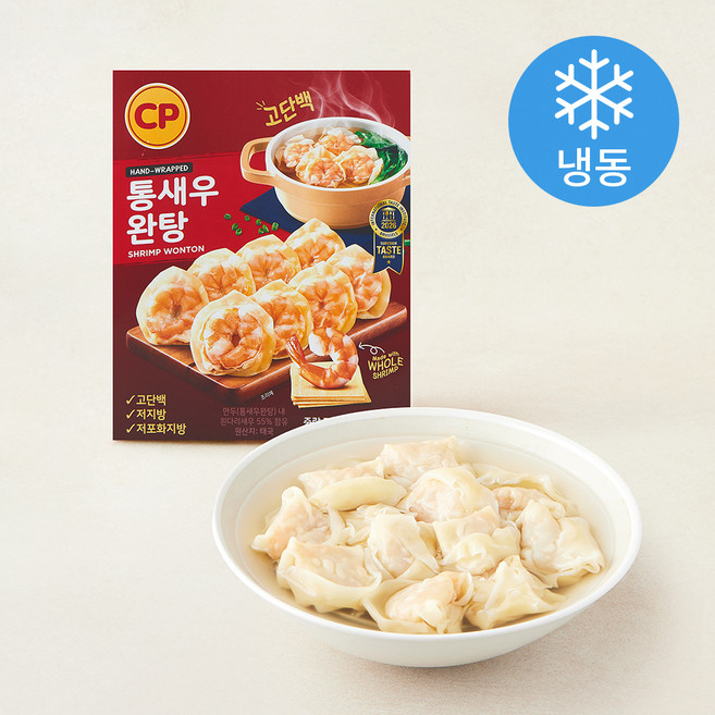 CP 통새우 완탕 (냉동), 750g, 1개