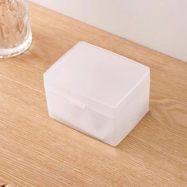 벤프 Case 포카 라운드 보관함 소형, 반투명, 1개