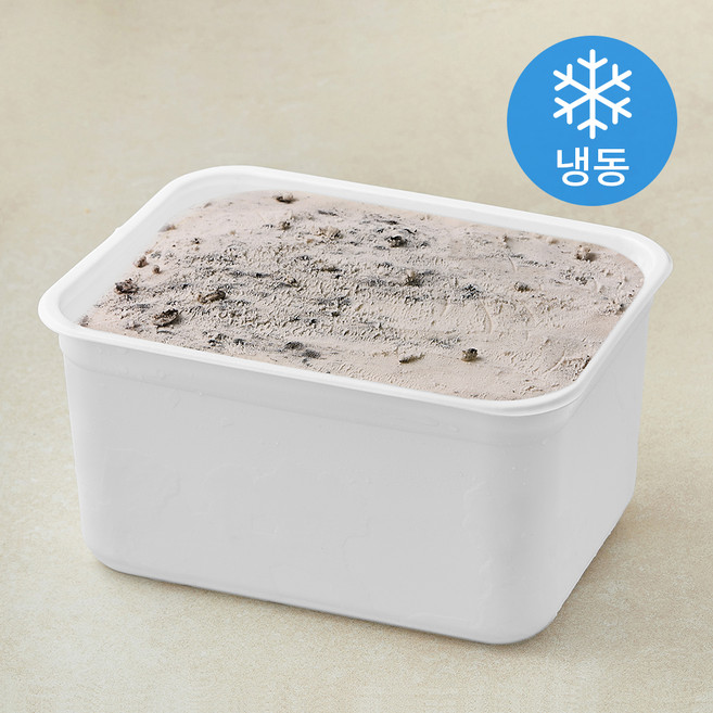 네추럴킹덤 쿠키앤크림 샤베트 (냉동), 1개, 1개입, 5L