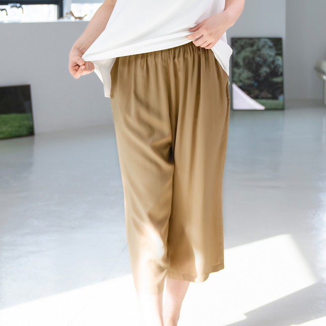 Anna&Co 女性嫘縈七分褲