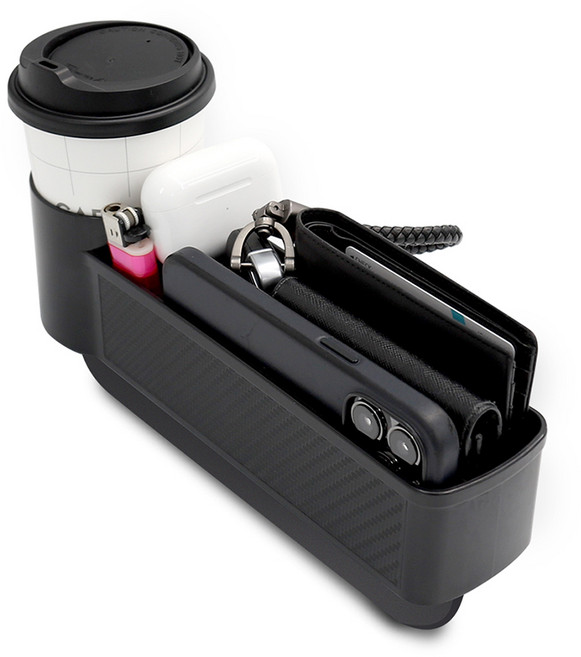 불스원 틈새수납 컵홀더, 1개, 검정