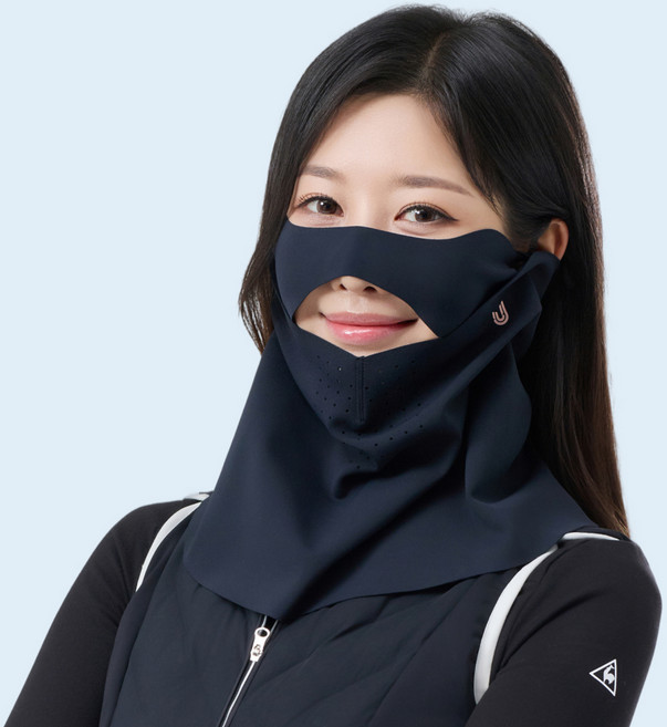 유투스포츠 ML11 FW 더블로 마스크, 블랙, 1개