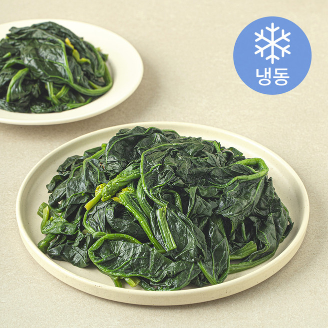나물투데이 국내산 데친 시금치 (냉동), 1개, 1kg