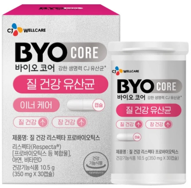 BYO 질 건강 리스펙타 유산균, 30정, 1개 - 쿠팡
