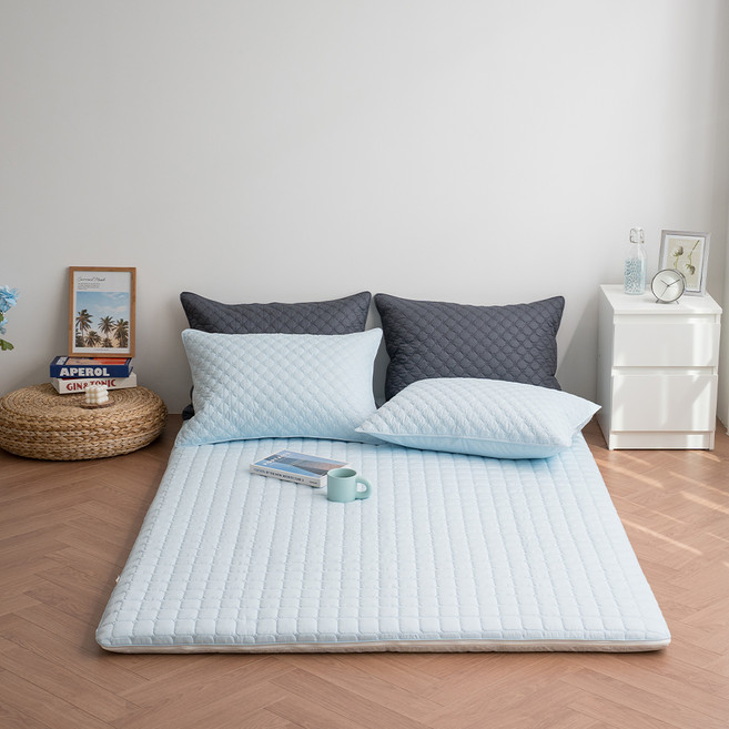 아이닉스 순면 세라지오 누빔 요커버, 스카이블루