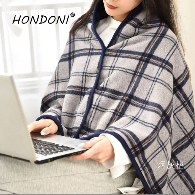 HONDONI 法蘭絨披肩懶人毯 V4