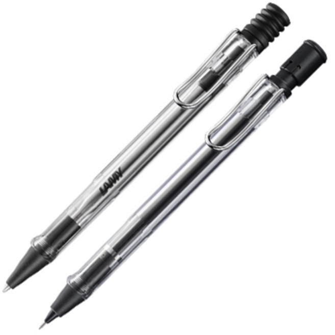 LAMY 사파리 샤프 + 볼펜 투명 세트, 1개