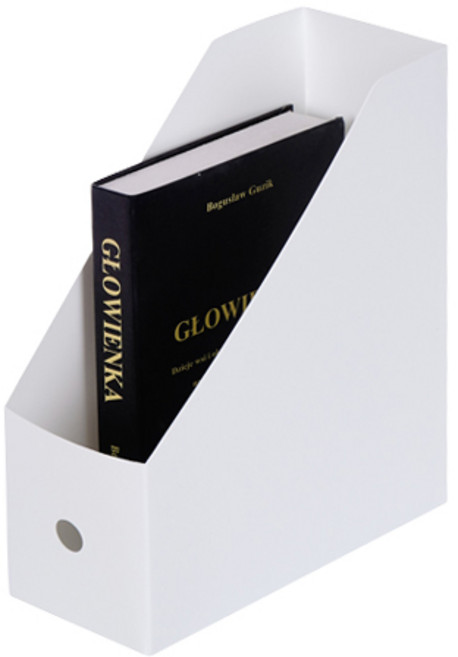 좋은양품 데스크톱 파일꽂이, 화이트, 1개