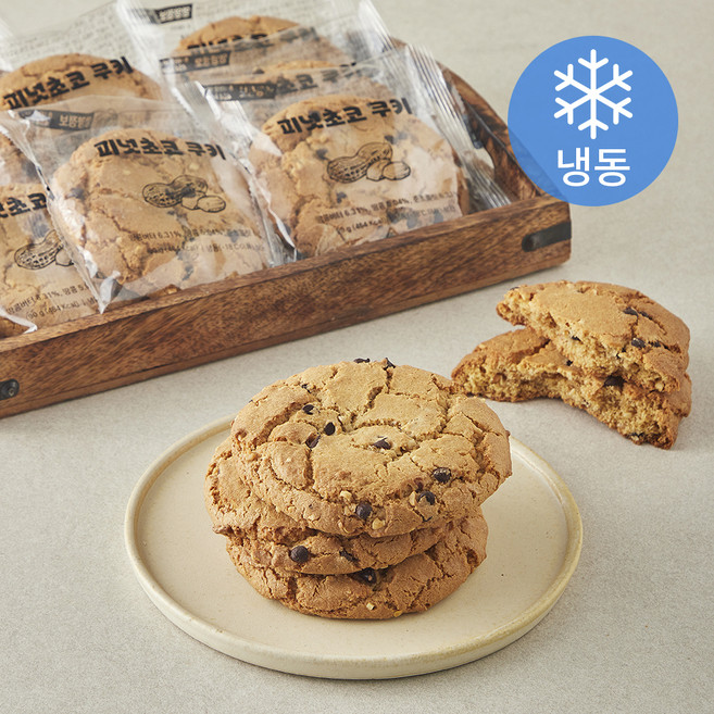 피넛초코 쿠키 (냉동), 90g, 12개, 1개입