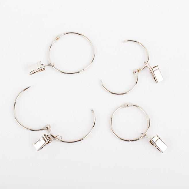 엔티렉스 스틸 링 고리집게 개폐형 50 x 83 x 9.2 mm, 20개