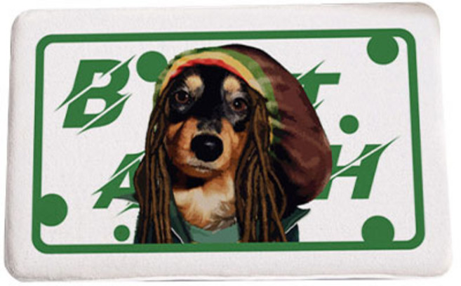 앤티스 페이머스애니멀 욕실 발매트, 말리