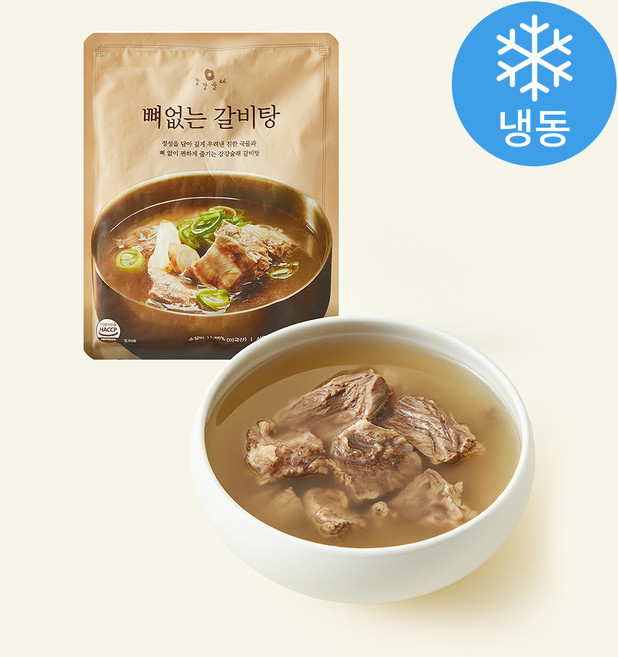 강강술래 뼈없는 갈비탕 (냉동), 600g, 1개