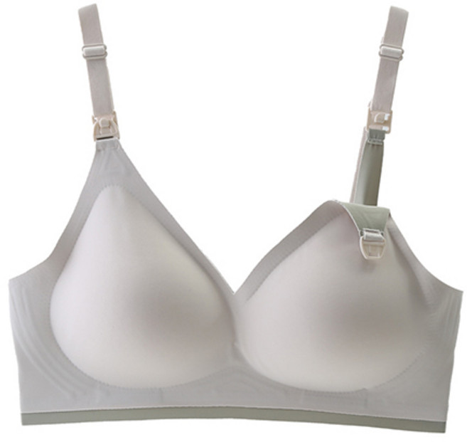 스프링 썸머 심플 임산부 수유 브래지어