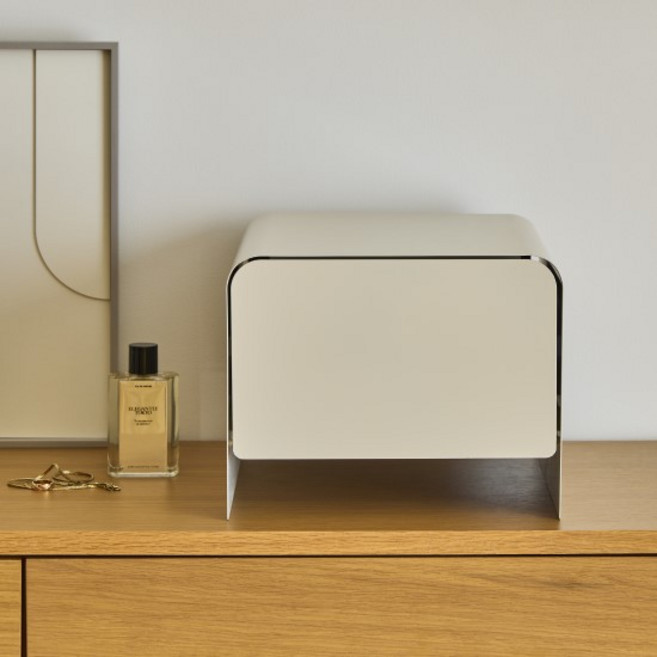 한샘 SOK 슬라이딩 수납함, 베이지, 1개