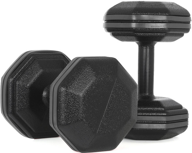ALEAF Octagon 緩衝動態啞鈴, 8kg, 2個