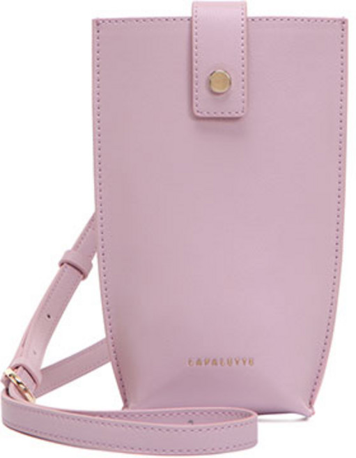 LAPALETTE Essential 迷你斜背手機包, 紫丁香色