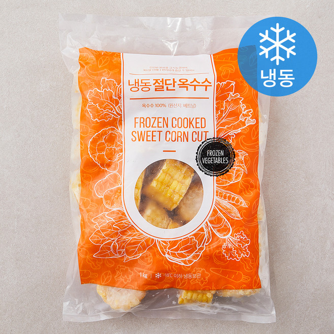냉동 옥수수 (냉동), 1kg, 1개