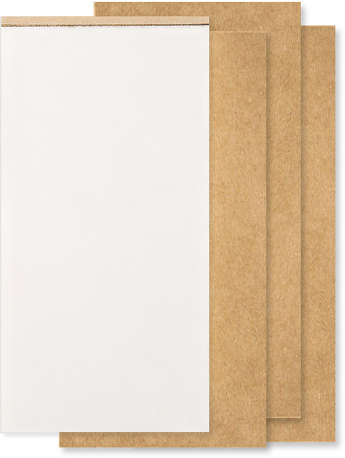 모던앳 뜯어쓰는 메모지 투두 노트 무지, 혼합색상, 1개, 4개입