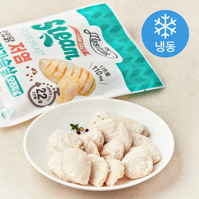 맛있닭 저염 스팀 닭가슴살 오리지널 (냉동), 100g, 5개, 1개입