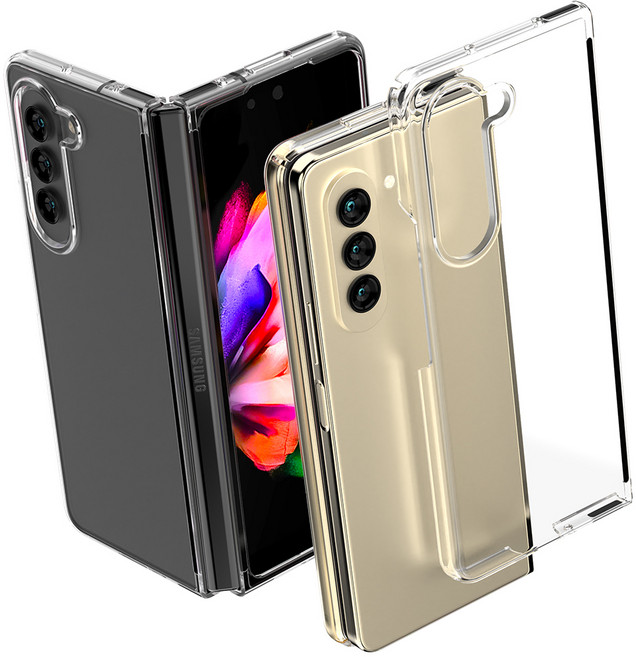 구스페리 진짜 투명한 휴대폰 케이스 2개