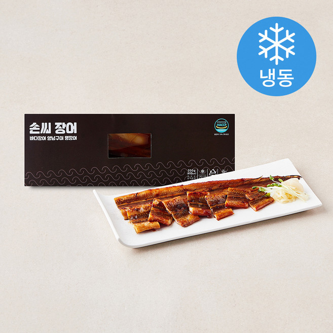 손씨 바다장어 양념구이 명장어 (냉동), 1개, 200g