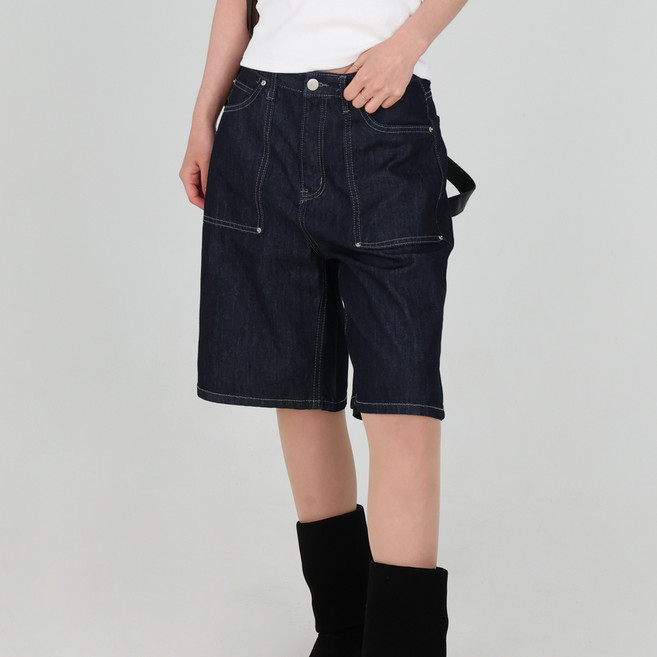 Dotif 女款 Hepils 大口袋五分褲 P24SS1-A0379