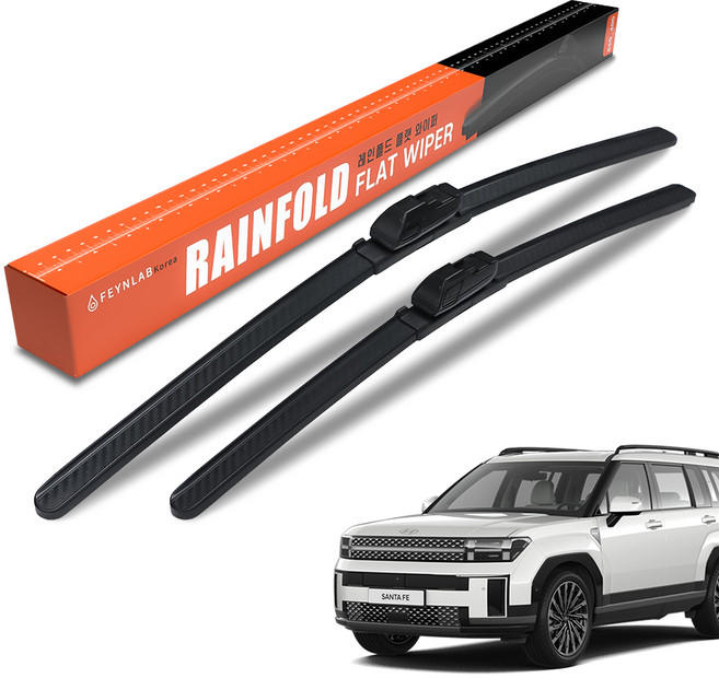 파인랩 레인폴드 플랫 전면 와이퍼 2종 세트, 현대 디올뉴 싼타페MX5 (23년~현재)