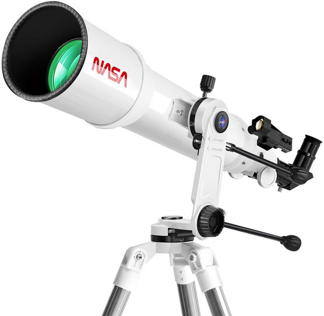 NASA 102x660 折射式天文望遠鏡 (33/66/198倍), 1個, 33 倍、66 倍、198 倍