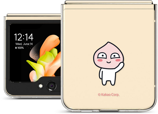 Kakao Friends 基本款透明硬殼手機殼