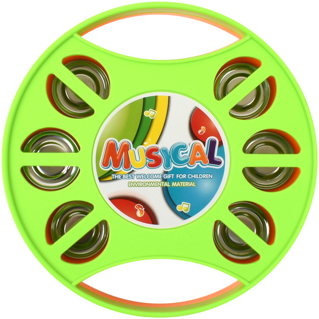 오즈토이 찰찰 탬버린 악기 ws4087, 랜덤발송, 1개