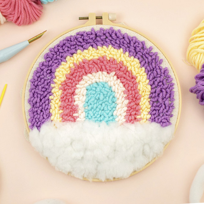 Artjoy DIY俄羅斯刺繡+鉤針組, 1套, 大彩虹