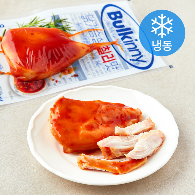 벌키니 닭가슴살 칠리맛 (냉동), 100g, 1개입, 5개