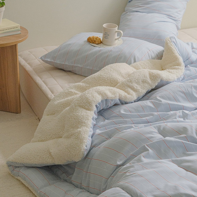 바자르 노팅힐 먼지없는 양털 극세사 겨울 침구세트