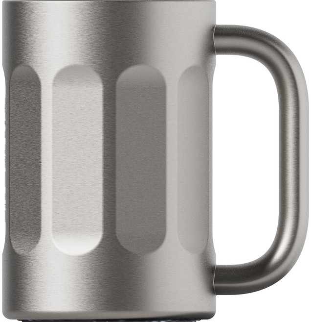 PILMOA 銀色啤酒杯 700ml E700BC, 銀色, 1個