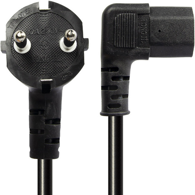 솔탑 국산 꺽임 AC코드 PC 전원 플러그 파워케이블 SOLTOP-068, 1개, 3m