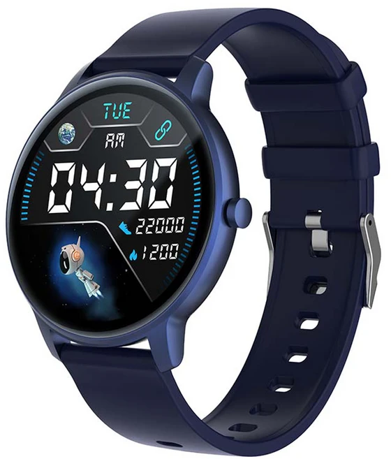 젤센 웨어러블 스마트워치 에어엑스워치2, 네이비, 32mm, 블루투스 - 쿠팡