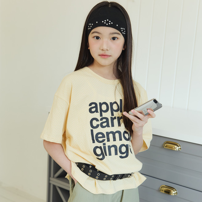 에스엠투 도트 반팔 티셔츠