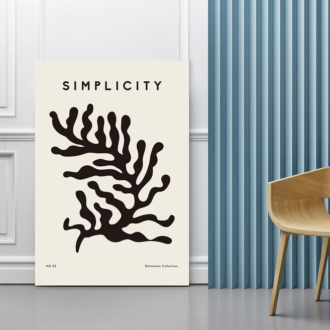 마니앤솔 높이조절 액자테이블 대, 보헤미안 심플리시티