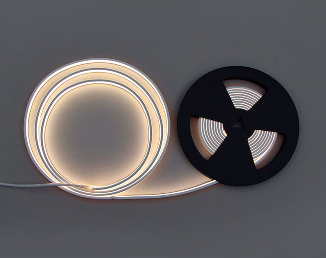 멜리빙 DS 베디 COB 실리콘 라인바 플리커로우 줄조명 5m, 화이트 + 전구색, 1개