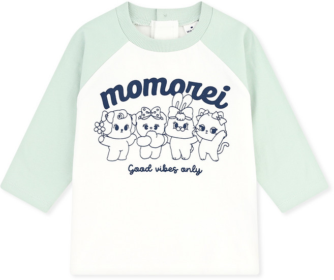 Milk Baby Momorei 一起玩吧朋友們 T恤
