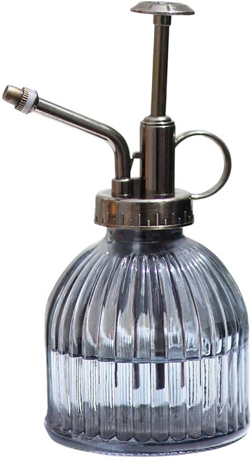 葉子小舖 歐風古銅復古澆水器, 墨灰色, 1個